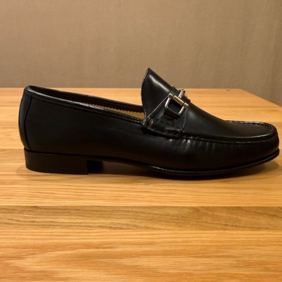 Mercanti Fiorentini Dress Loafers, Size 10.5M, Black main image 10